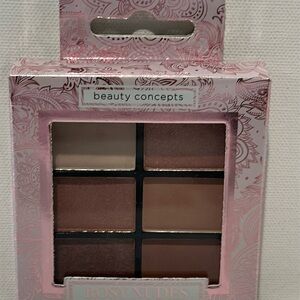 Beauty Concepts Rosy Nudes Eye Shadow Palette.